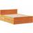 vidaXL Without Mattress Sengeramme 150x200cm