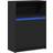 vidaXL 852160 Black Skænk 72x100cm