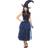 Smiffys Midnat Heks Deluxe Kostume