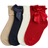 H&M Baby Socks 4-pack - Red/Dark Blue