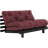 Karup Design Roots 140 Black Wood Bordeaux/Black Lacquered Sofa 140cm 2 personers