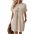Shein INAWLY Floral Graphic T-Shirt Dress with Batwing Sleeves and Hidden Pocket