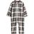 H&M Collared Sleepsuit - Light Beige/Red Checked