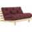 Karup Design Roots 140 Bordeaux Red/Raw/Beige Sofa 140cm Zweisitzer