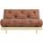 Karup Design Roots 140 Black Wood Pine/Brown Sofa 140cm 2 Seater