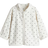 H&M Baby Fleece Jacket - White/Spotted (1239729003)