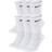 Nike Everyday Cushioned Training Crew Socks Unisex 6-pack - White/Black