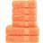 vidaXL Premium Solund Bath Towel Orange (140x70cm)