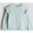 H&M Flounce Trimmed Jumper - Turquoise
