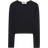 Stradivarius Long Sleeve T-shirt - Black