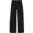 H&M Wide Twill Trousers - Black