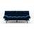 Dunelm Luis Navy Sofa 182cm 3 Seater