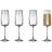 Lyngby Krystal Zero Champagneglas 30cl 4stk