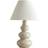 Decotique Pebble Natural/White Table Lamp 60cm