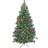 Shatchi Pre-Lit Artificial Green Christmas Tree 210cm