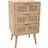 Alexandra House Living Nightstand Natural Chest of Drawer 42x71cm