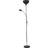 ValueLights Orion Black Father Son Adjustable Floor Lamp 181cm