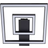 Lindby LED Madamo Black Takplafond 30cm