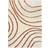 Modern Style Rugs Cosy Shaggy Terracotta Rug Brown, White 160x230cm