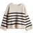 H&M Jumper - Light Beige/Striped