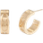 Coach Signature Huggie Earrings - Gold