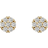 Christ Earrings - Gold/Diamonds