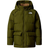 The North Face Kid's North Down Fleece Lined Short Parka - Forest Olive (NF0A88UW)