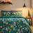 Catherine Lansfield Christmas Festive Forest Duvet Cover Green (200x200cm)