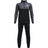 Under Armour Kid's Rival Colorblock Knit Tracksuit - Black/Pitch Gray