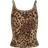 SKIMS Rib Scoop Tank Top - Leopard
