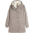 Hollister All Weather Faux Fur Lined Parka - Taupe