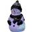 Konstsmide Snowman White Jullampa
