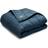 PILLOW GUY Embroidered Weight blanket 11.3kg Blue (203.2x152.4cm)