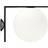 Flos IC Lights C/W2 Black Väggarmatur