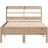 vidaXL Solid Wood Sengeramme 85x208cm