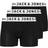 Jack & Jones Junior Trunks 3-pack - Black