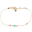 Hultquist Leonora Bracelet - Gold/Pearls/Multicolour