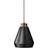Herstal Medium Edge Chandelier Matt Black/Bronze Pendel ∅ 25cm