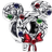 Pandora Disney Mickey Mouse Christmas Wreath Charm - Silver/Multicolour