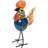 Romimex Rooster Decorative Multicolored Figurine 24cm