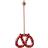 Maileg Kringle Red/White Julgranspynt 5cm