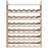 vidaXL 4007560 Natural Wine Rack 67.5x87cm