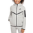 Nike Kinder Tch Fz Pd Jacke, Dk Grey Heather/Dk Grey Heathe, 122-128