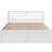 vidaXL With Headboard Sengeramme 140x200cm