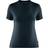 Fjällräven Women's Abisko Wool Short Sleeve T-shirt - Dark Navy