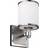 FEISS Prospect Park Opal/Satin Nickel/Chrome Wall light