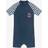 Playshoes Kid's Anchor Sun Suit - Navy Blue