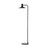 Frandsen Minneapolis Matt Black Gulvlampe 134cm