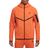 Nike Tech Men's Full Zip Windrunner Hoodie - Vintage Coral/Black