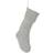 Dibor Traditional Chunky Knit Grey Stocking 44cm 4pcs